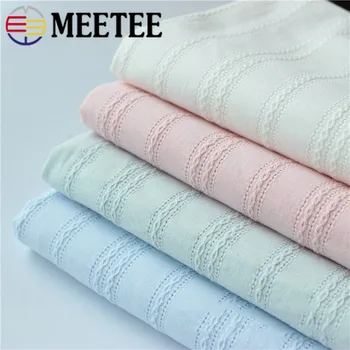 

100*150cm 100% Cotton Fabric Pure Cotton Jacquard Cloth for Women 's Shirt Skirt Fabric Children's Garment Sewing Accessories