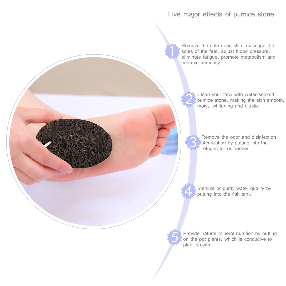 PIXNOR 2 шт товары для здоровых ног Земляная Лава пемза удаление омертвевшей кожи