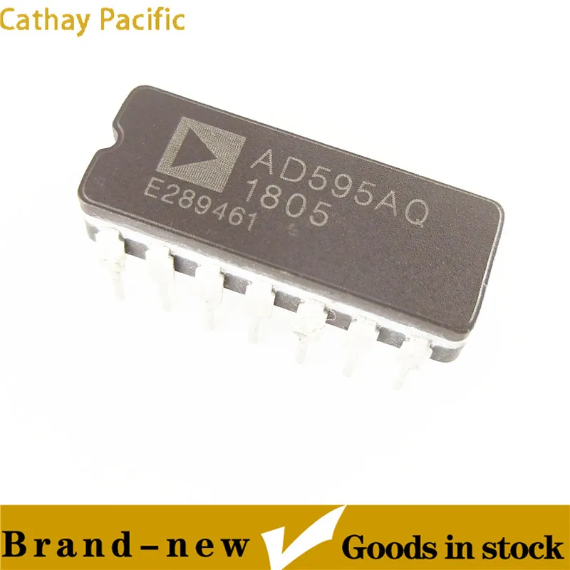 AD595AQ CDIP-14 amplifier circuit Instrumentation amplifier has a K-type thermocouple amplifier with cold junction compensation 1pcs 100% new ad620brz r7 sop 8 instrumentation amplifier ad620brz ad620 integrated circuit