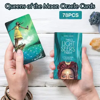 

Tarot Cards 78 Light Seer's Tarot Card Games Tarot Cards Tarot Cards English Version Entertainment Props Kill Time Game Home
