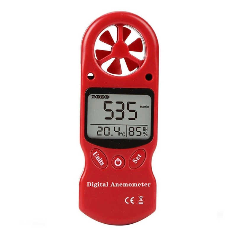 

Mini Multipurpose Anemometer Digital Anemometer Lcd Tl-300 Wind Speed Temperature Humidity Meter with Hygrometer Thermometer