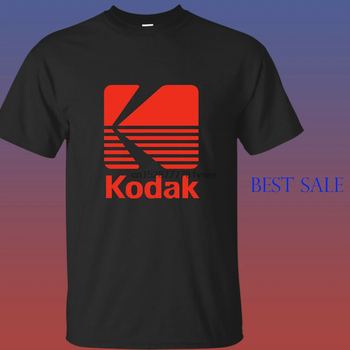 Новый Kodak фильм камера фотографии фотографа Ретро логотип Футболка Discount Скидка