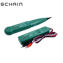 MS6812 LAN Tester Phone Telephone Wire Tracer Network Cable Tracker for UTP STP Cat5 Cat6 RJ45 RJ11 Line Finder Tool 5pcs cable test tracker phone line network finder rj11 rj45 wire tracer wholesale new arrival