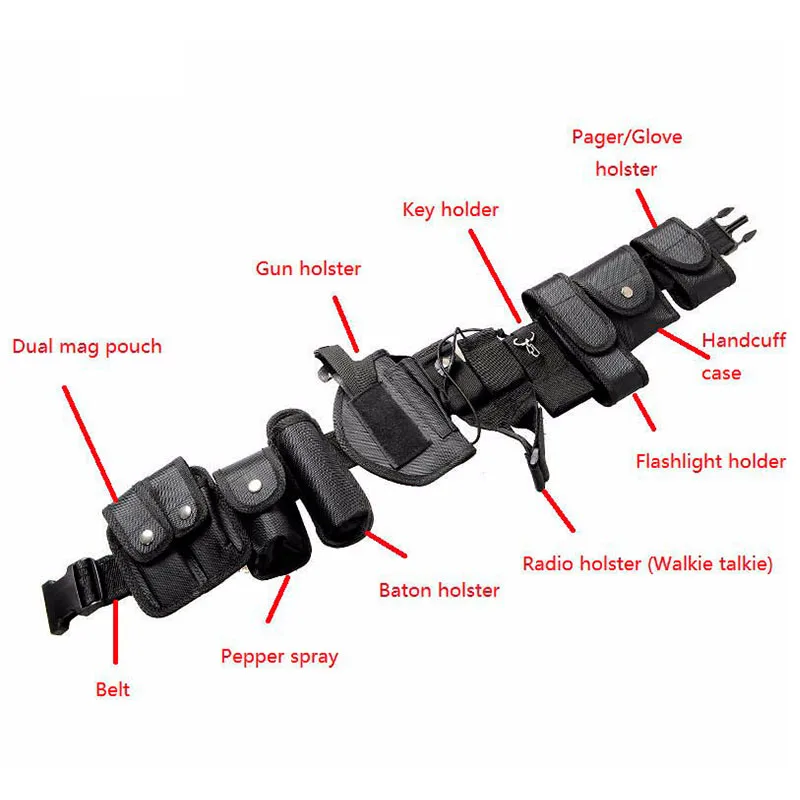 Тактический ремень безопасности, военный ремень, сумка, сумка, многофункциональная, для тренировок на открытом воздухе, поясная сумка, поликс, набор для охраны, универсальный ремень