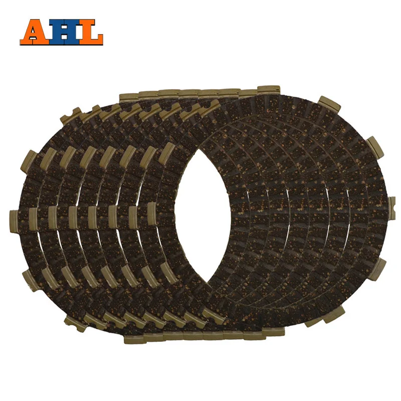 

AHL Motorcycle Clutch Friction Plates Set For HONDA CR250R CR250 R 1983-2007 Clutch Lining #CP-00037