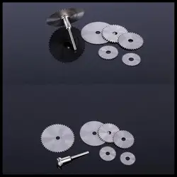 22-50 мм HSS Циркулярный пильный диск роторный инструмент для Dremel металлорежущий Электроинструмент набор дерева режущие диски сверлильная