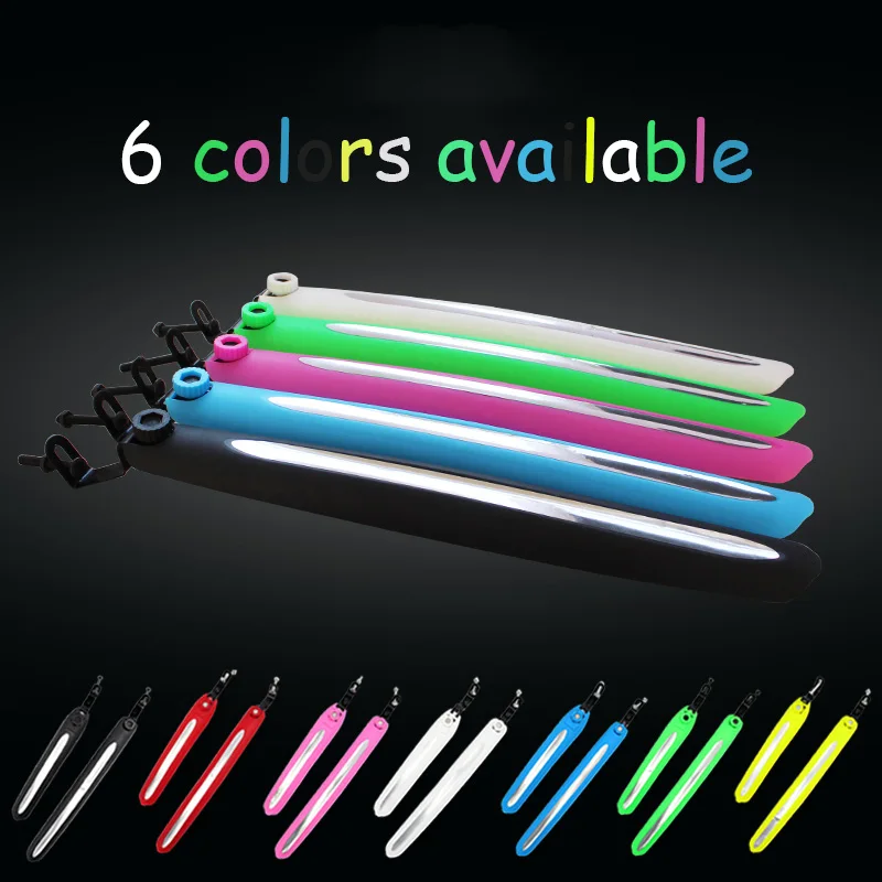 Комплект крыла велосипеда с фиксированной передачей 7 цветов передняя и задняя