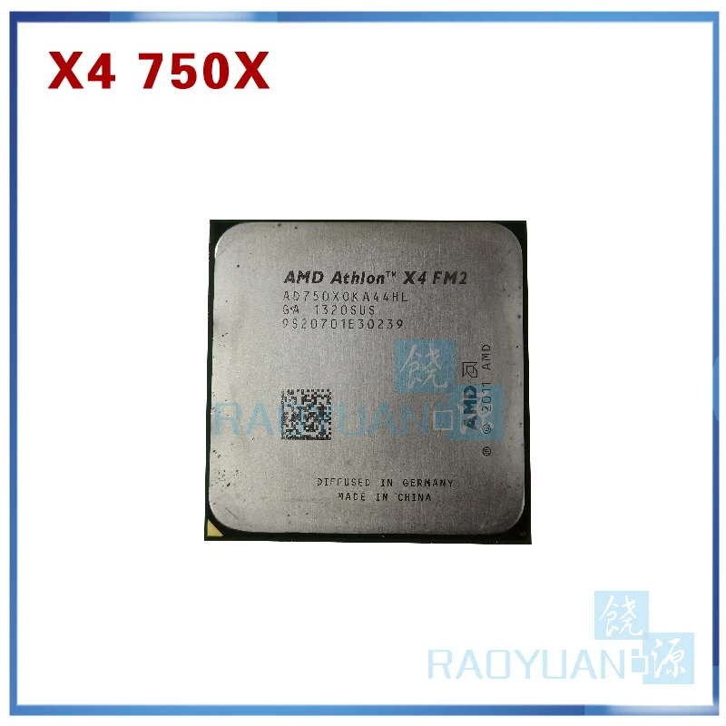 Процессор AMD Athlon II X4 750X X4-750X X4 750 3,4G 65W AD750XOKA44HL четырехъядерный процессор FM2