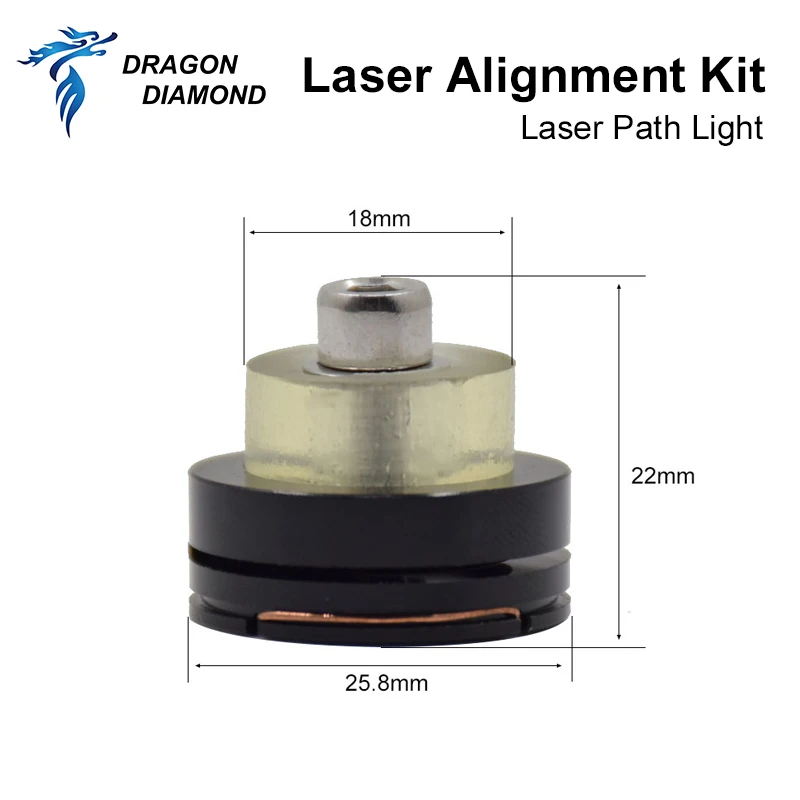 Laser Path Light Calibration Device For Co2 Laser Head Adjust Collimate For Co2 Machine laser module