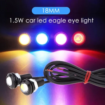 

LED Eagle Eye Bulbs Waterproof 10W Daytime Running Lights Fog Signal Backup Reverse Power Wheel Front Grill Bumper License Plate