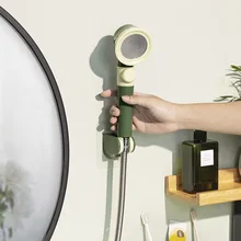 High-Pressure Handheld Shower Head Bathroom Pressurized Massage Shower Head Home Dormitory Universal Shower Nozzle 3 Modes