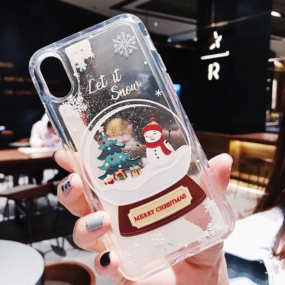 best cases for iphone 13 pro max Glitter Dynamic Liquid Phone Case Fashion Girl New Year Gift For iPhone 13 12 11 Pro Max X XR XS 6 7 8 Christmas Quicksand Cover iphone 13 pro max leather case