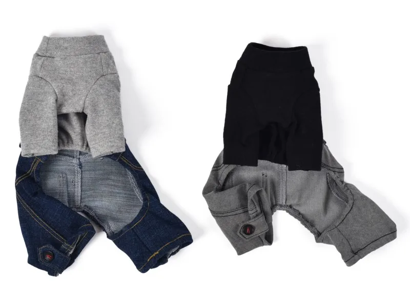 dog jumpsuits jean clothes (10)