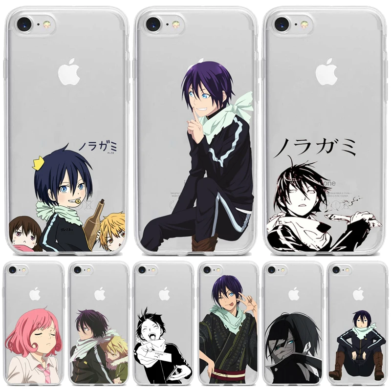 Японский чехол Yato Noragami для iPhone XS XR Max 8 7 6 Plus SE2020 силиконовый 11 12 Pro Mini | Мобильные