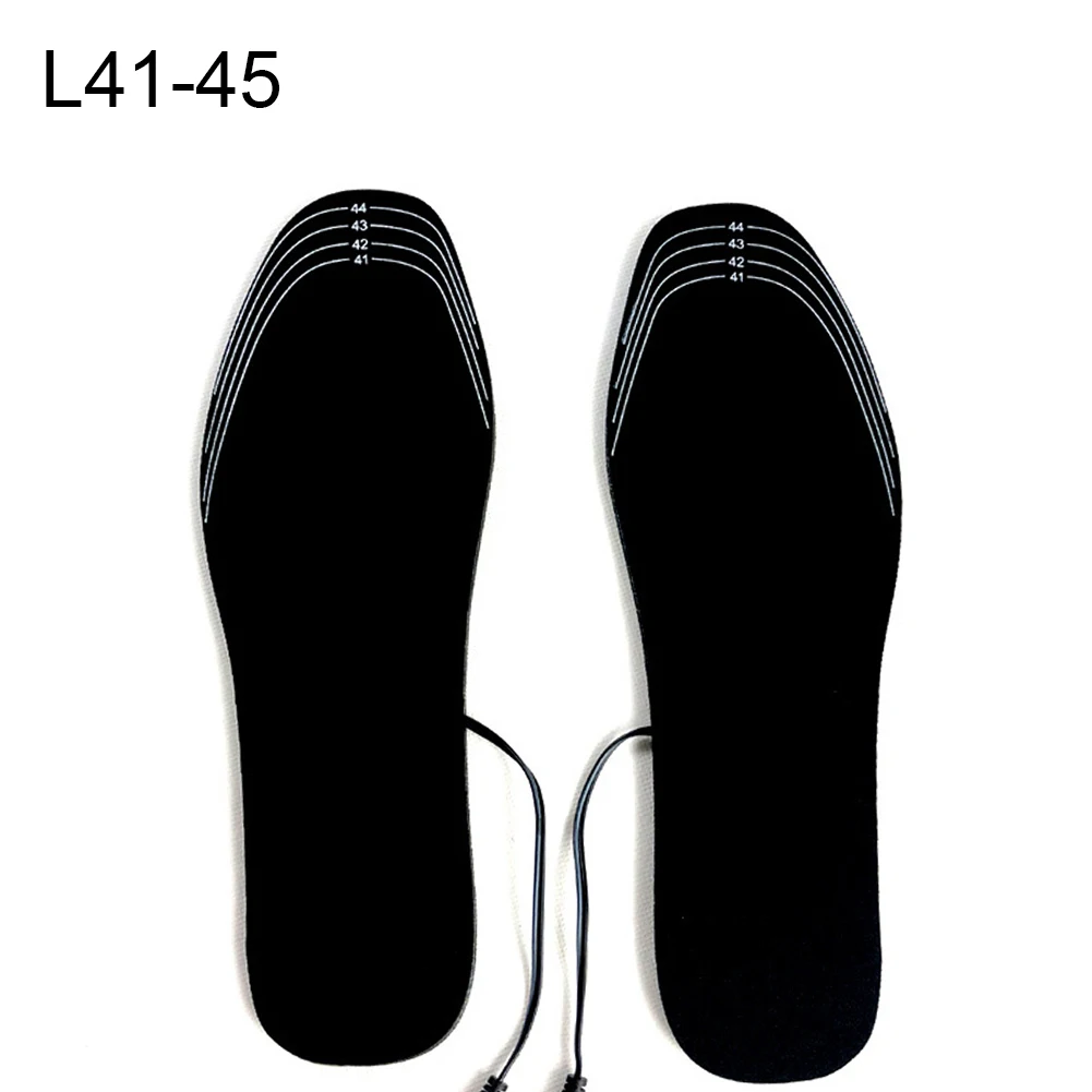 Самая низкая цена, 1 пара, зимние теплые стельки с электрическим подогревом, обувь для ног, теплая USB грелка