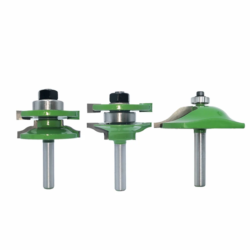 LAVIE 8mm Shank 3pcs Big Cabinet Rail & Stile