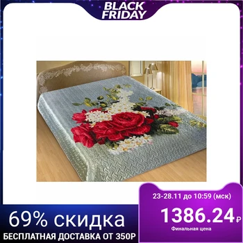 

Bedspread 3D Marianna Euro Nocturne, 200x220 cm, artificial silk, polyethylene 100%