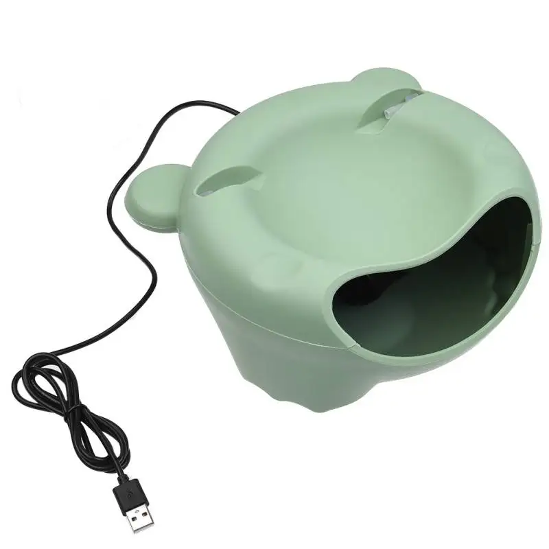 Pet USB Автоматический фонтан воды кошка питьевой Электрический котенок диспенсер воды, обеспечивающий струящаяся вода