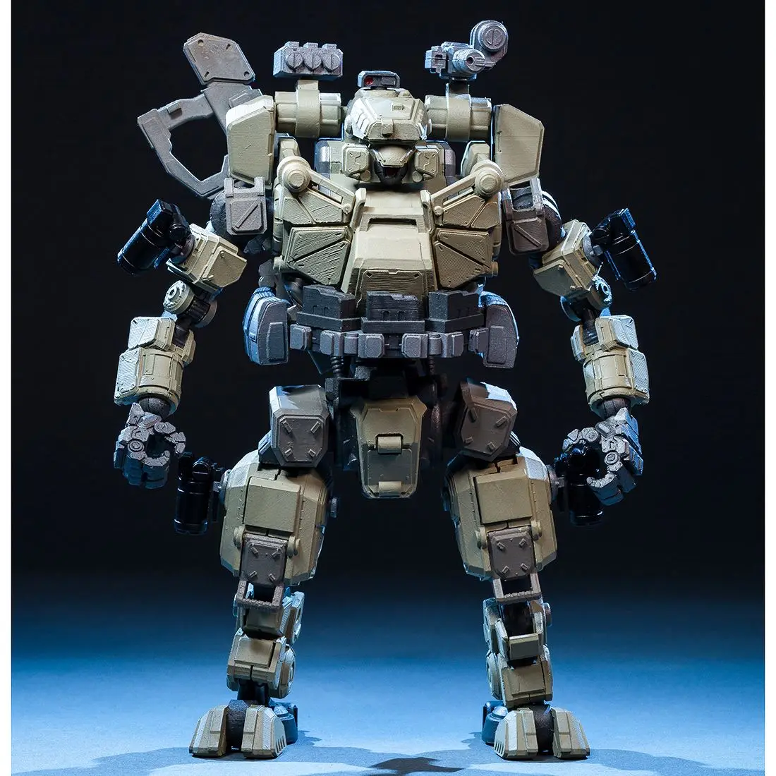 

21cm DIY Large Mecha Model Assault Mecha Assorted Color Assembly Removable Handwork Soldier Model With High Degree Of Reduction