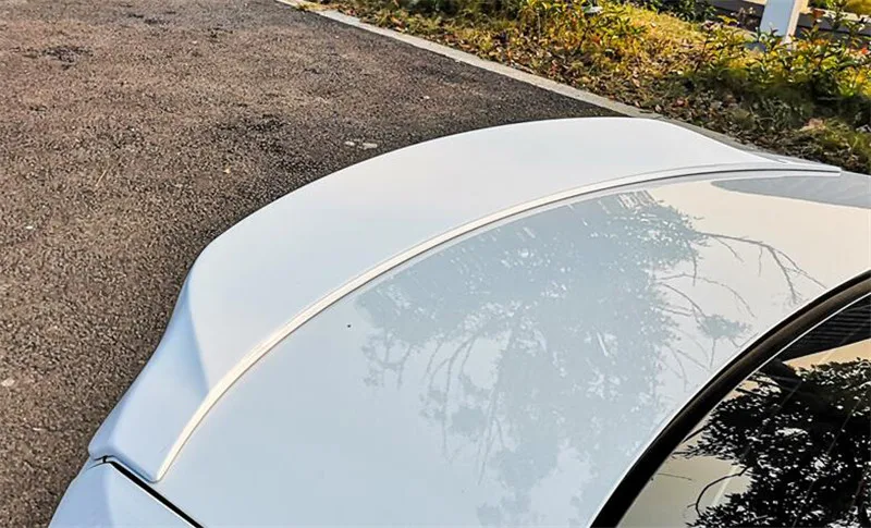 Для Buick excelle спойлер- высококачественный ABS двухслойный автомобильный спойлер Verano GT обтекаемый моделирование автомобильный хвост - Цвет: white