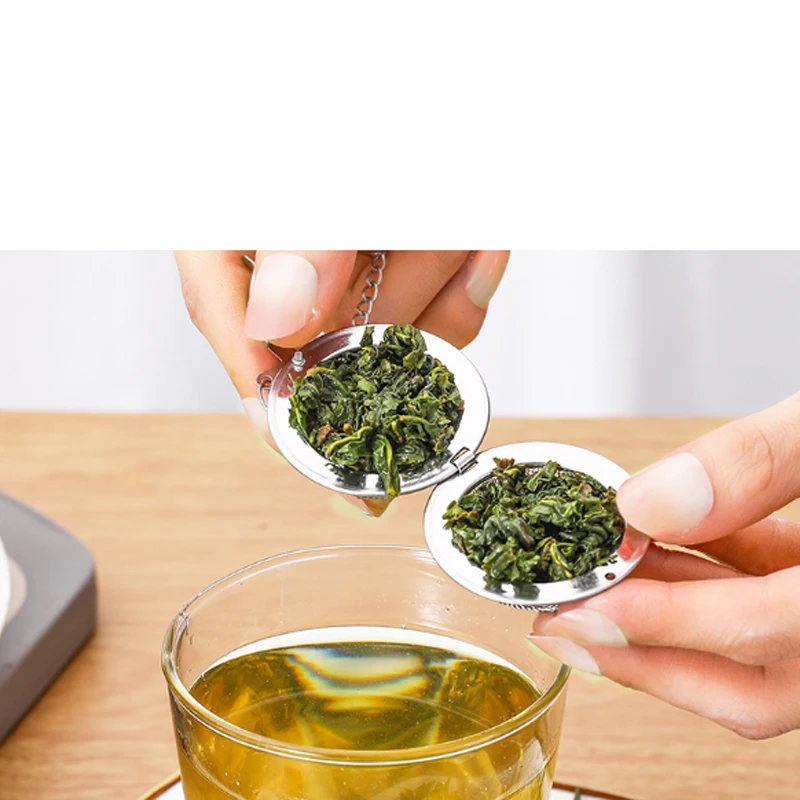 5 Размеры Нержавеющая сталь Чай Infuser Сфера Блокировка специй мяч сетчатый фильтр