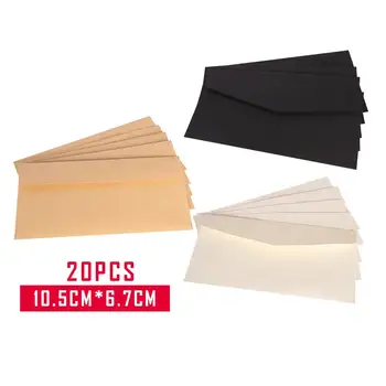 

10.5*6.7CM 20PCS Card Envelopes Postcard Envelope Colored Storage Gift Store Papers Party Invitation Stationery Crafts