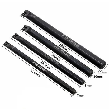 

8pcs S07K S08K S10K S12M-SCLCR06 Lathe Boring Bars Turning Tool Holder Wrenches Durable And Practical