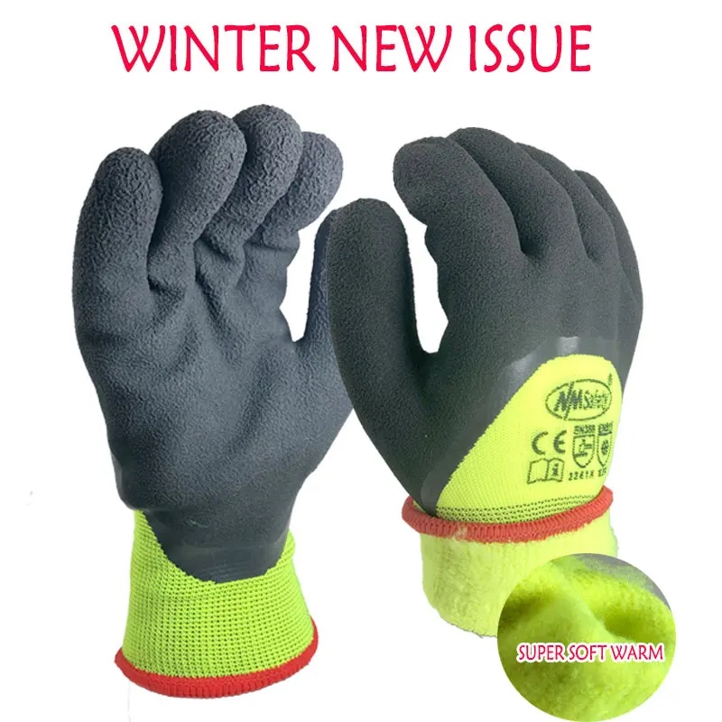 4Pcs/2Pairs Winter Cold-proof Thermal Glove Anti-Freeze -30