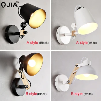 

Modern wall light Mounted Bedside Reading Light Creative Wall lamp Living Room Foyer Home Lighting Rustic Wall Sconces