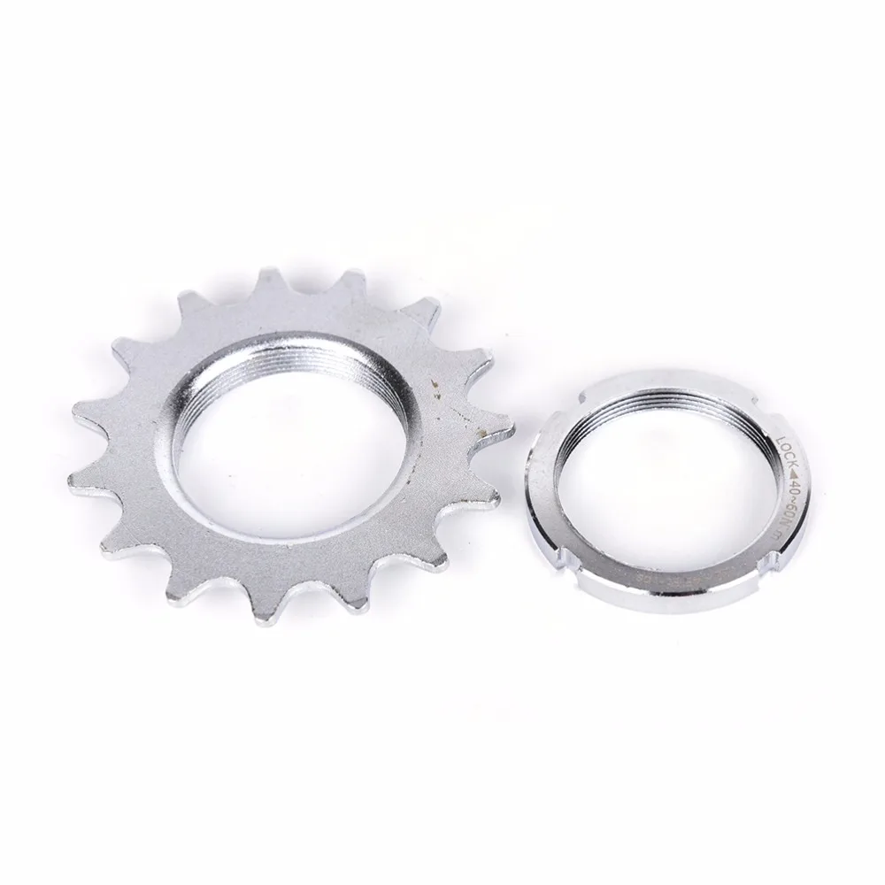 13T/14T/15T/16T/17T Fixie Велосипедное цепное кольцо с одной скоростной звездочкой для