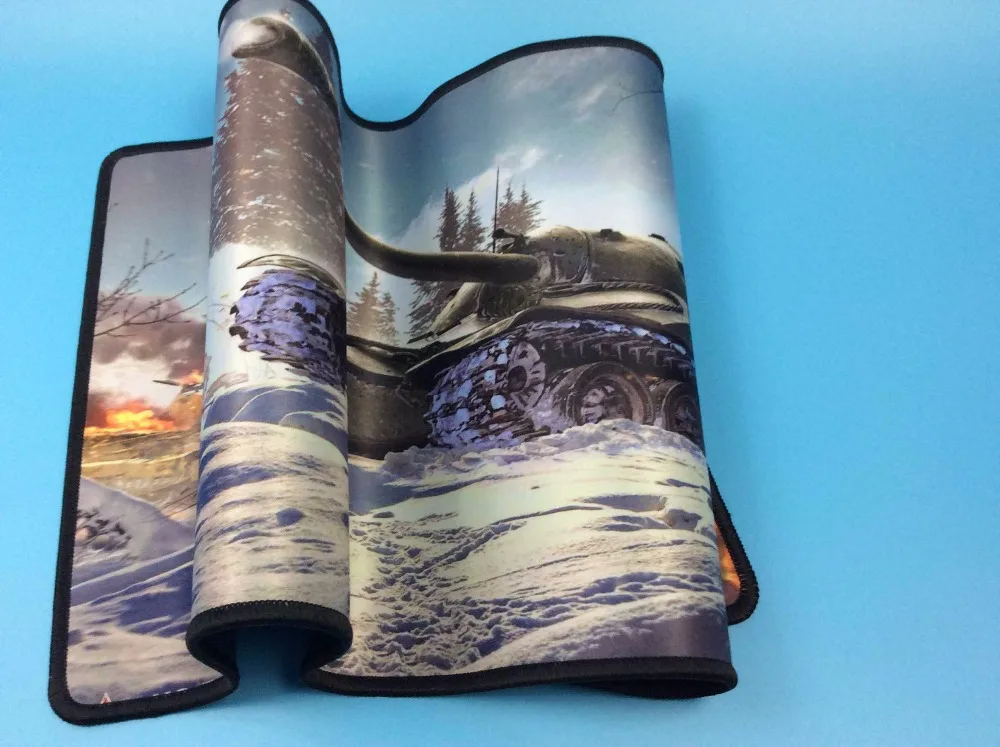 Mairuige 900*400*3mm Free Shipping World of Tanks Large Mouse Pad Grande Keyboards Mat for Dota LOL