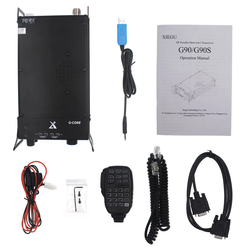 ZONGHUAN XIEさま用 Xiegu G90 0,5-30 MHz HF Radio amatorskie 20 W SSB/CW/AM/FM