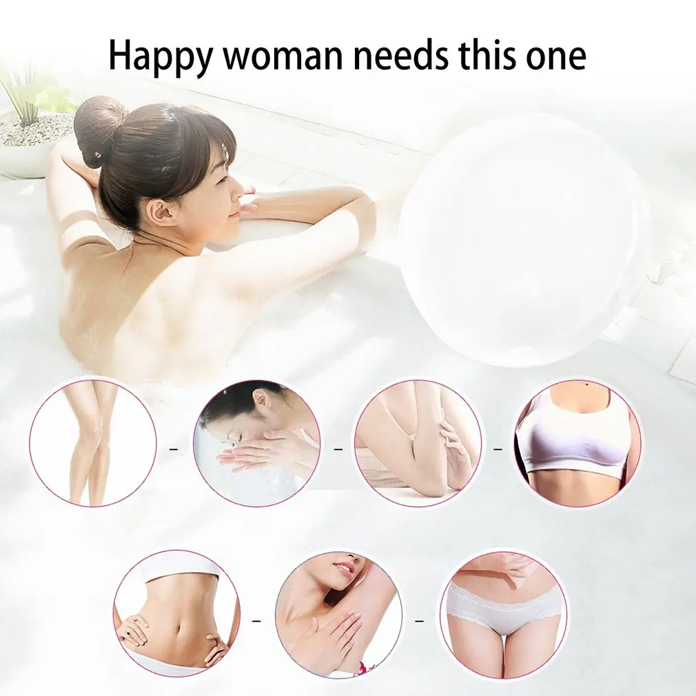 Natural Active Enzyme Crystal Soap Handmade Body Whitening Soap Genitalia Labia Perineum Melanin Body Private Part Care Hot New