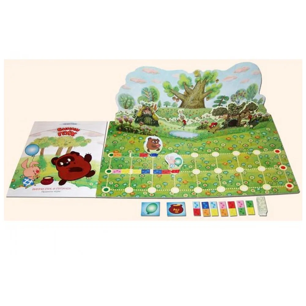 Настольная игра-панорама «Винни-пух и Пятачок» Русский стиль