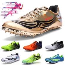 Атлетические шиповки обувь для мужчин трек и поле обувь для женщин легкие удобные беговые ногти Кроссовки мужские спортивные тренировочные туфли