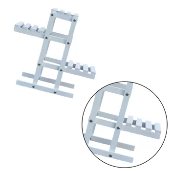 

1pc Wooden Storage Rack Flower Pot Rack Stand Holder Household Green Plants Potted Plant Flower Holder for Home (White)