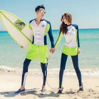 

Split Type Diving Suit Snorkeling Clothing Jellyfish Clothing Quick-Drying Swimsuit Couples Long Sleeve Sun Protection Clothing