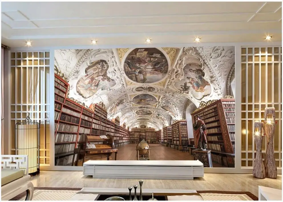 3d wallpaper custom photo German Parliament Library landscape living room home decor wall murals for walls 3 d | Обустройство дома