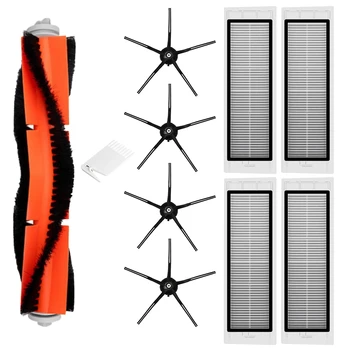 

10Pcs Washable HEPA Filter Main Brushes Side Brush Parts for Xiaomi Roborock S5 Max S6 Vacuum Cleaner Accessories