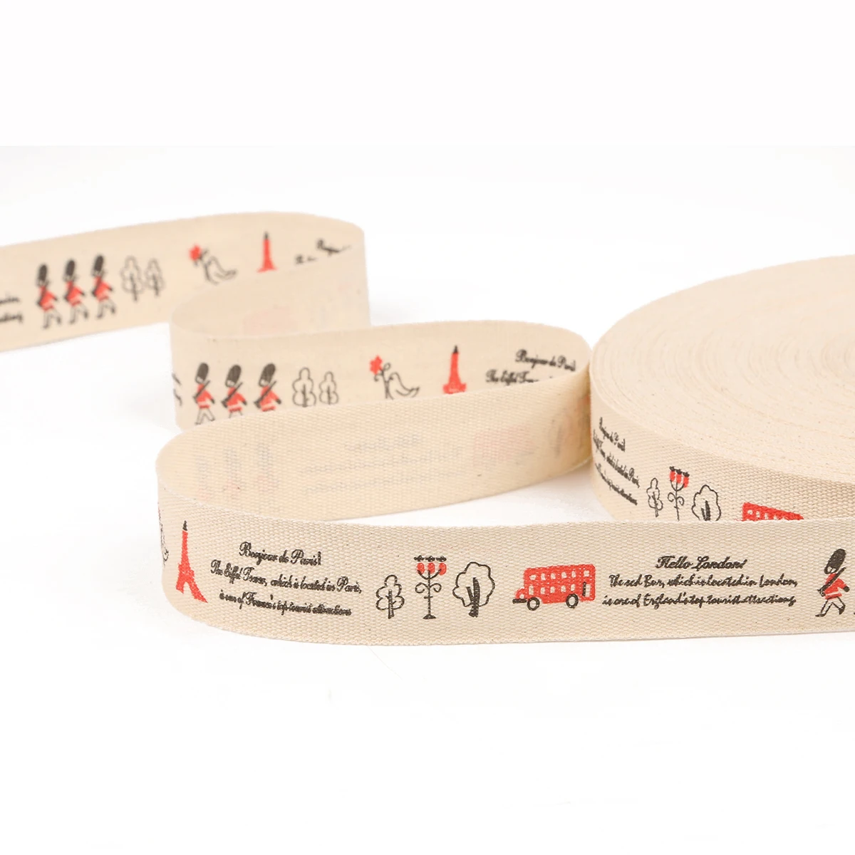 5 ярдов/партия лента ручной работы дизайн печатных хлопковые ленты для DIY Свадебные Рождественские украшения швейная ткань Упаковка для подарков