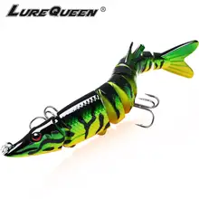 9 سنتيمتر/12 سنتيمتر/15 سنتيمتر بايك الصيد إغراء متعددة صوتها الطعم السحر باس swim Bait الطعم الثابت الصيد معالجة Wobblers cranbait Pesca(China)