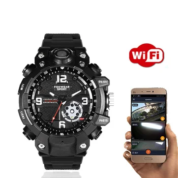 

2K 1440P P2P Wifi Wireless Remote Monitor Video Photo Recorder HD Car dv dvr Cam Wristband Smart Watch Smartwatch Band Bracelet