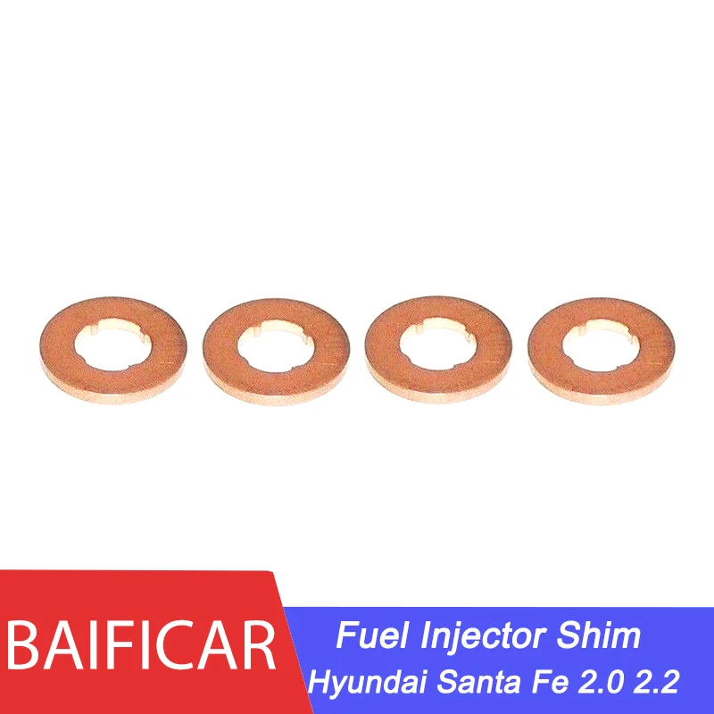 Baificar новый оригинальный 4 шт. дизельный топливный инжектор Shim 33818-27000 3381827000 для