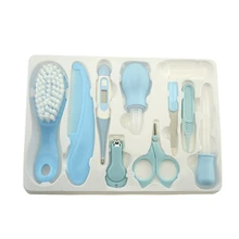 10 шт./компл. по уходу за ребенком для введения лекарства машинки для стрижки ногтей, набор для путешествий Портативный Новорожденный ребенок уход за ногами подарок