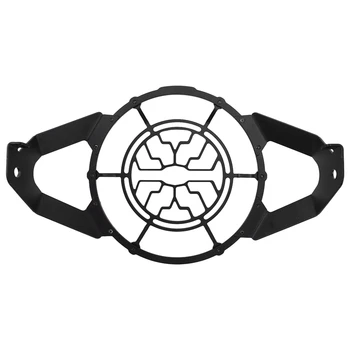 

Motorcycle Headlight Cover Protective Grille Mesh Guard Mounting Bracket for Kawasaki Z900Rs 2017-2020
