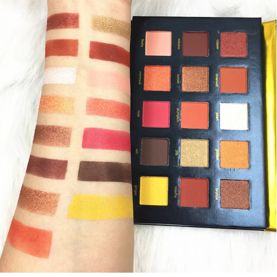 

Easy coloring 15 colors Lasting Build Matte Eye shadow Makeup Light