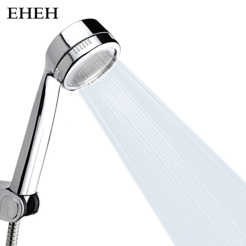 

Zhang Ji Bathroom Round High Pressure Showerhead Sprayer Water Saving With Chrome ABS Handhold Shower Head