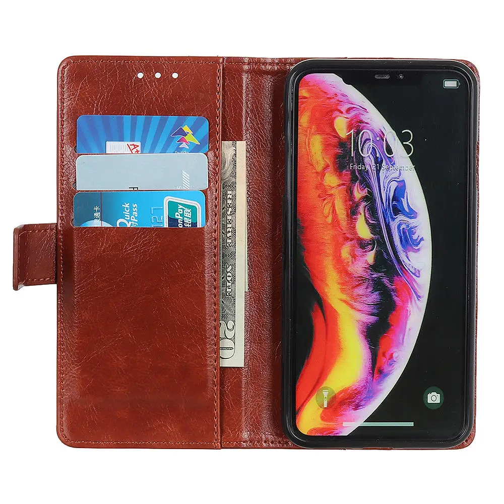 Для Fundas Oppo Reno 2 5G роскошный чехол-книжка из искусственной кожи для reno Z 10x zoom 2 5g Ретро Чехол-кошелек для телефона с подставкой
