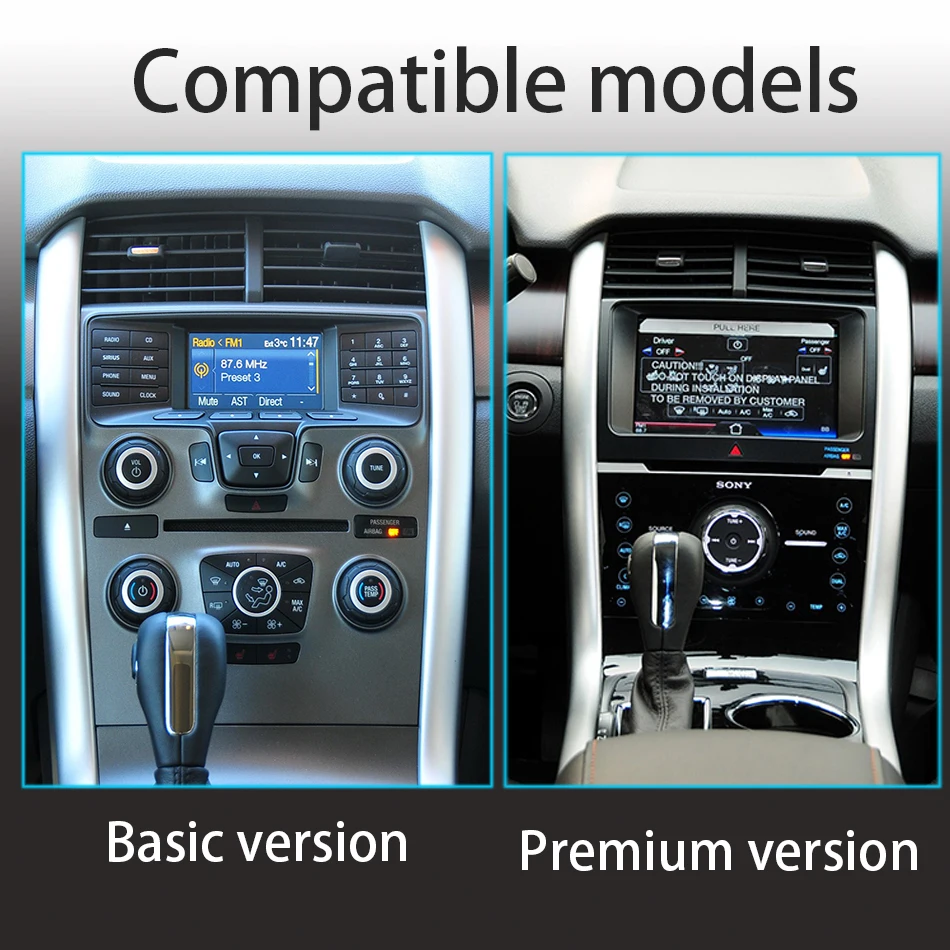 US $549.86 Car Audio Android 100 97inch Tesla Vertical Screen Navigation Multimedia Systemhead Unit For FORD EDGE 20092014