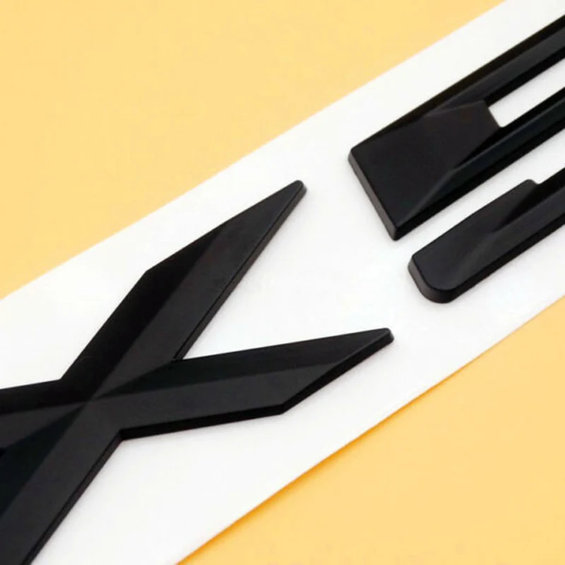 

Letter Car Sticker For BMW X 5 E70 ‎E53 ‎F15 X5 Decal Decoration Truck Exterior ABS Logo Parts Durable